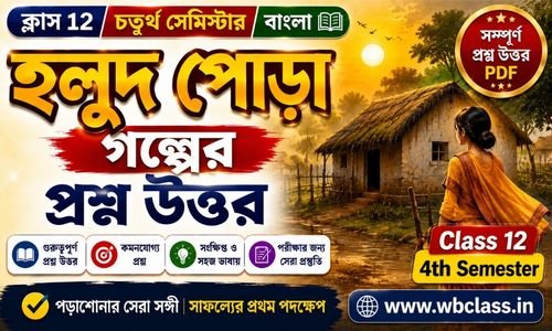 হলুদ পোড়া গল্পের প্রশ্ন উত্তর