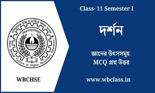 জ্ঞানের উৎসসমূহ MCQ
